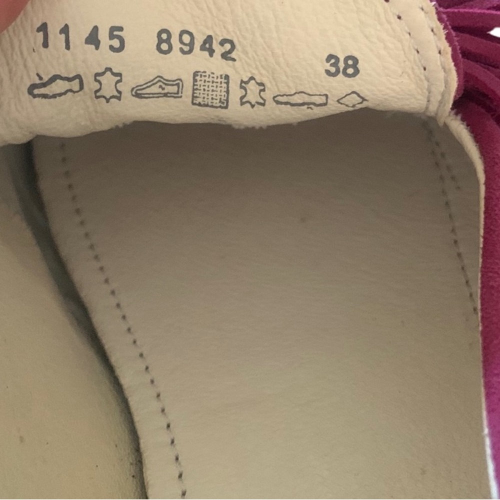5th Avenue loafers color fiusha size 38 soft-comfortable. - Picture 5 of 9